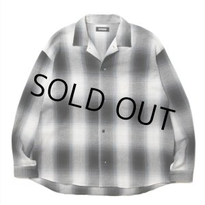 画像: ROTTWEILER/R9 CHAMPION CHECK SHIRT（BLACK）［チャンピオンチェックシャツ-25春夏］