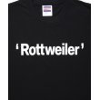 画像4: ROTTWEILER/RW TEE（BLACK）［プリントT-25春夏］ (4)