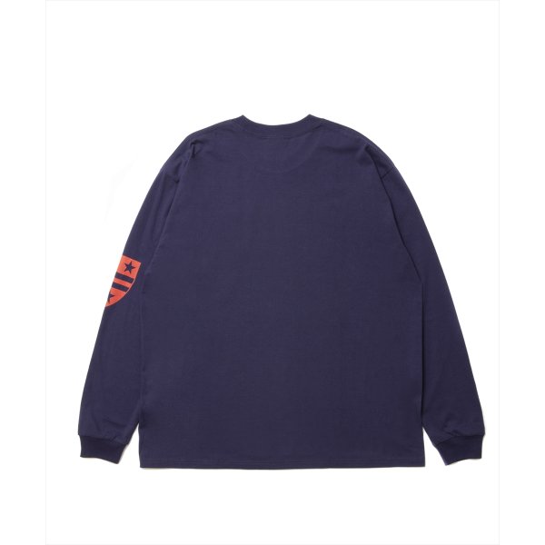 画像2: ROTTWEILER/RTTW.C LS TEE（NAVY）［プリント長袖T-25春夏］ (2)