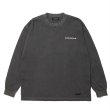 画像1: 【30％OFF】ROTTWEILER/R9 PIGMENT LS TEE（CHARCOAL）［ピグメント染めオリジナル長袖T-25春夏］ (1)
