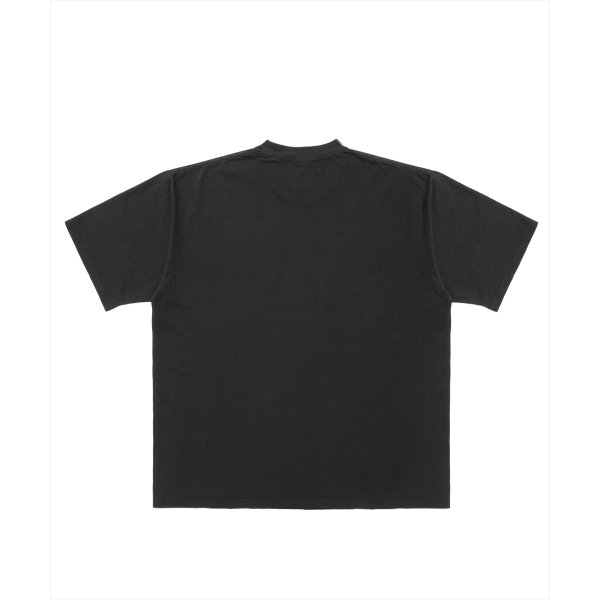 画像2: ROTTWEILER/RTTW PIGMENT TEE（CHARCOAL）［ピグメント染めプリントT-25春夏］ (2)