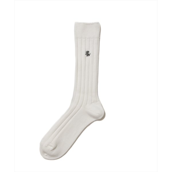 画像2: ROTTWEILER/R9 PURPLE SOX（WHITE）［ソックス-25春夏］ (2)