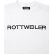 画像4: ROTTWEILER/R9 LOGO TEE（WHITE）［オリジナルT-25春夏］ (4)