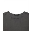 画像3: 【20％OFF】ROTTWEILER/PIGMENT CUT OFF TEE（CHARCOAL）［ピグメント染めカットオフT-25春夏］ (3)