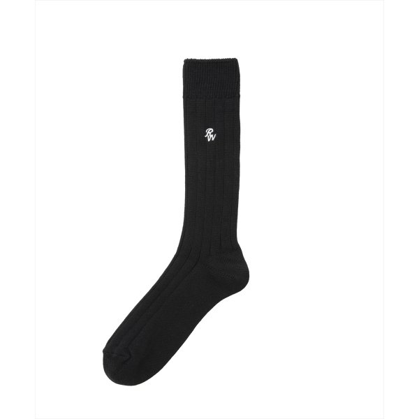 画像2: ROTTWEILER/R9 PURPLE SOX（BLACK）［ソックス-25春夏］ (2)