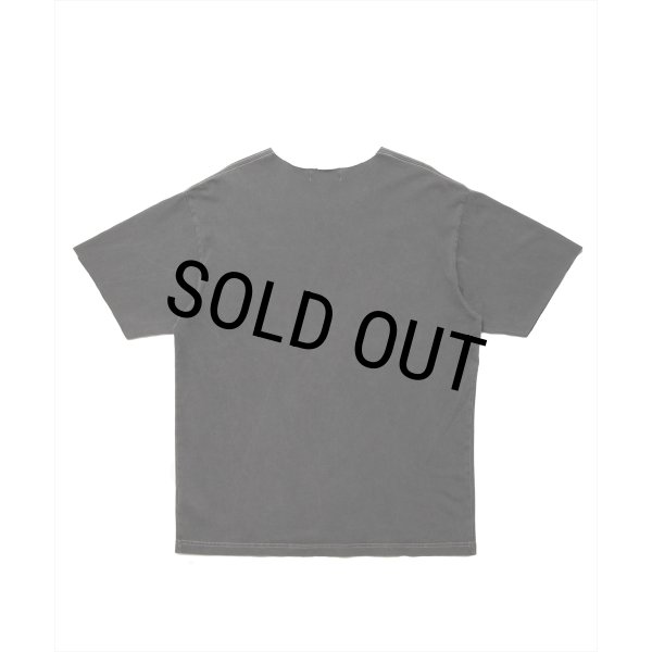 画像2: 【20％OFF】ROTTWEILER/PIGMENT CUT OFF TEE（CHARCOAL）［ピグメント染めカットオフT-25春夏］ (2)