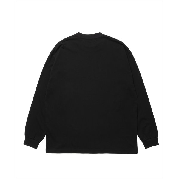 画像2: 【30%OFF】ROTTWEILER/R9 LOGO LS TEE（BLACK）［オリジナル長袖T-25春夏］ (2)