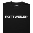 画像4: ROTTWEILER/R9 LOGO TEE（BLACK）［オリジナルT-25春夏］ (4)