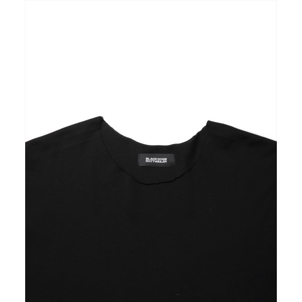 画像3: ROTTWEILER/CUTOFF TEE（BLACK）［カットオフT-25春夏］ (3)