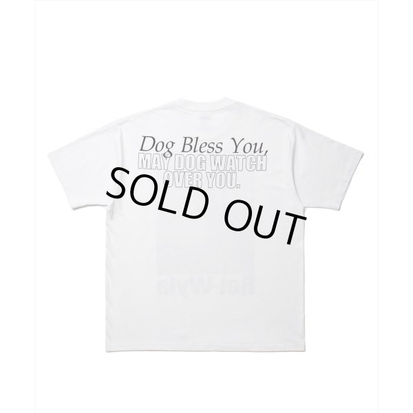 画像2: ROTTWEILER/DOG PHOTO TEE（WHITE）［プリントT-25春夏］ (2)