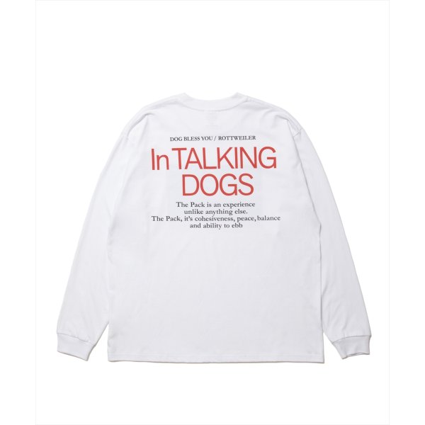 画像2: ROTTWEILER/CAL NIGHT LS PHOTO TEE（WHITE）［プリント長袖T-25春夏］ (2)