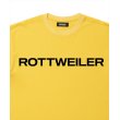 画像4: ROTTWEILER/R9 LOGO TEE（YELLOW）［オリジナルT-25春夏］ (4)