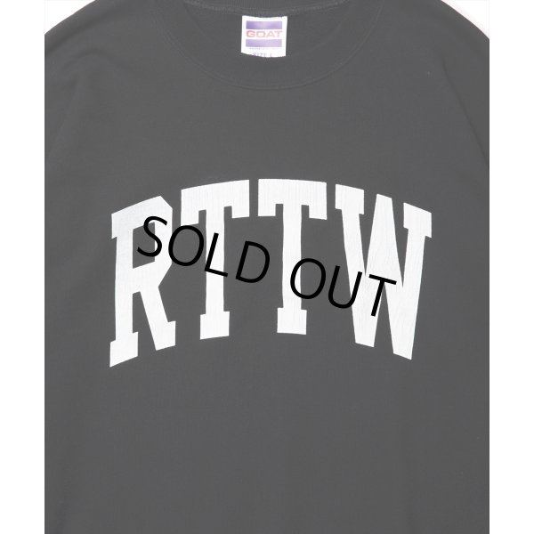 画像5: ROTTWEILER/RTTW SWEATER（BLACK）［クルーネックスウェット-25春夏］ (5)