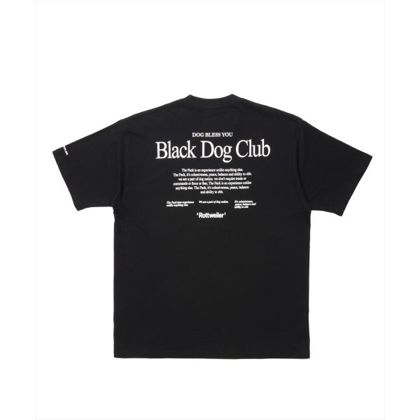 画像2: ROTTWEILER/RW TEE（BLACK）［プリントT-25春夏］ (2)