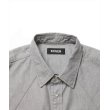 画像3: ROTTWEILER/R9 GRAY DENIM SHIRT（GRAY）［グレーデニムシャツ-25春夏］ (3)