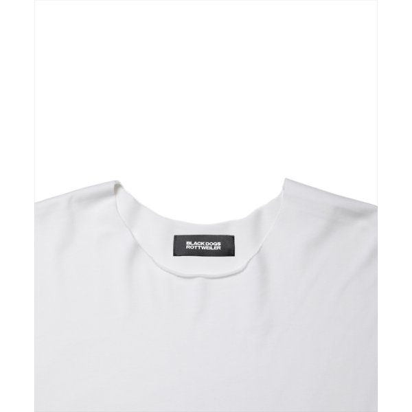 画像3: ROTTWEILER/CUTOFF TEE（WHITE）［カットオフT-25春夏］ (3)