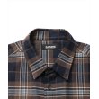 画像3: ROTTWEILER/R9 BRUSHED TWILL SHIRT（BROWN）［ブラッシュドツイルシャツ-25春夏］ (3)