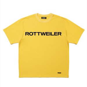 画像: ROTTWEILER/R9 LOGO TEE（YELLOW）［オリジナルT-25春夏］