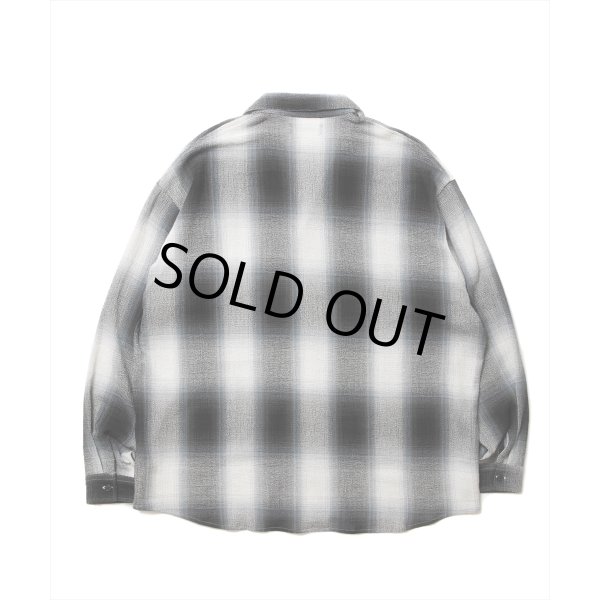 画像2: ROTTWEILER/R9 CHAMPION CHECK SHIRT（BLACK）［チャンピオンチェックシャツ-25春夏］ (2)