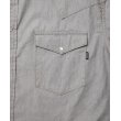 画像4: ROTTWEILER/R9 GRAY DENIM SHIRT（GRAY）［グレーデニムシャツ-25春夏］ (4)