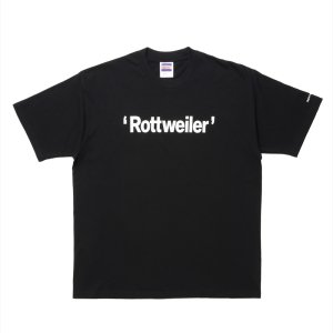 画像: ROTTWEILER/RW TEE（BLACK）［プリントT-25春夏］