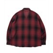画像2: ROTTWEILER/R9 CHAMPION CHECK SHIRT（RED）［チャンピオンチェックシャツ-25春夏］ (2)