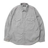 画像: ROTTWEILER/R9 GRAY DENIM SHIRT（GRAY）［グレーデニムシャツ-25春夏］