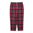 画像1: ROTTWEILER/R9 NEL CHECK PANTS（RED）［ネルチェックパンツ-25春夏］ (1)
