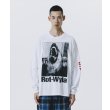 画像7: 【30%OFF】ROTTWEILER/DOG PHOTO LS TEE（WHITE）［プリント長袖T-25春夏］ (7)