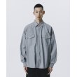 画像5: ROTTWEILER/R9 GRAY DENIM SHIRT（GRAY）［グレーデニムシャツ-25春夏］ (5)