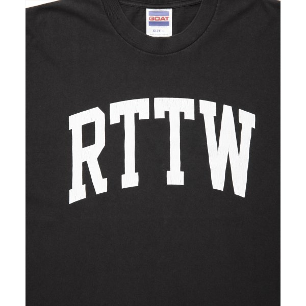 画像4: ROTTWEILER/RTTW PIGMENT TEE（CHARCOAL）［ピグメント染めプリントT-25春夏］ (4)