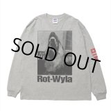画像: 【30%OFF】ROTTWEILER/DOG PHOTO LS TEE（GRAY）［プリント長袖T-25春夏］