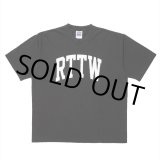 画像: ROTTWEILER/RTTW PIGMENT TEE（CHARCOAL）［ピグメント染めプリントT-25春夏］