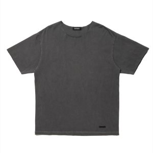 画像: ROTTWEILER/PIGMENT CUT OFF TEE（CHARCOAL）［ピグメント染めカットオフT-25春夏］