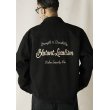 画像9: CALEE/PE MELTON SWINGTOP ＜BLATANT LOCALISM＞（BLACK）［PEメルトンスウィングトップ-24秋冬］ (9)