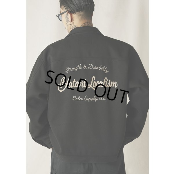 CALEE/PE MELTON SWINGTOP ＜BLATANT LOCALISM＞（BLACK）［PE