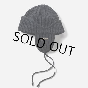画像: TIGHTBOOTH/FLIGHT BEANIE（Black）［フライトビーニー-24秋冬］