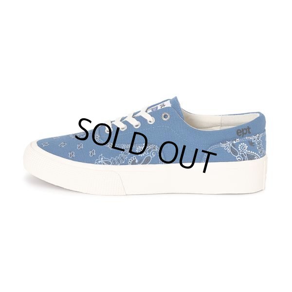 画像2: CHALLENGER/BANDANA SNEAKERS（×ept）（NAVY）［バンダナスニーカー-24秋冬］ (2)