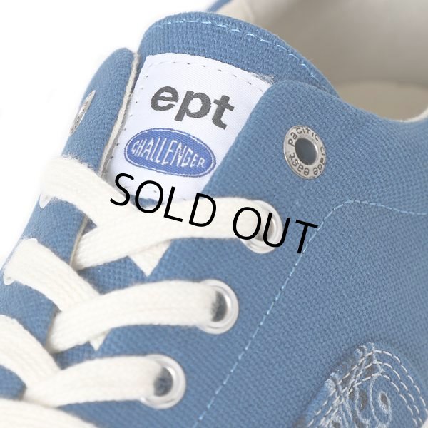 east pacific trade EPT Challenger バンダナ 黒 CHALLENGER/BANDANA SNEAKERS（×ept）（NAVY）［バンダナ