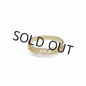 画像: WACKO MARIA/PUSSYKILLER RING（GOLD）［リング-24秋冬］