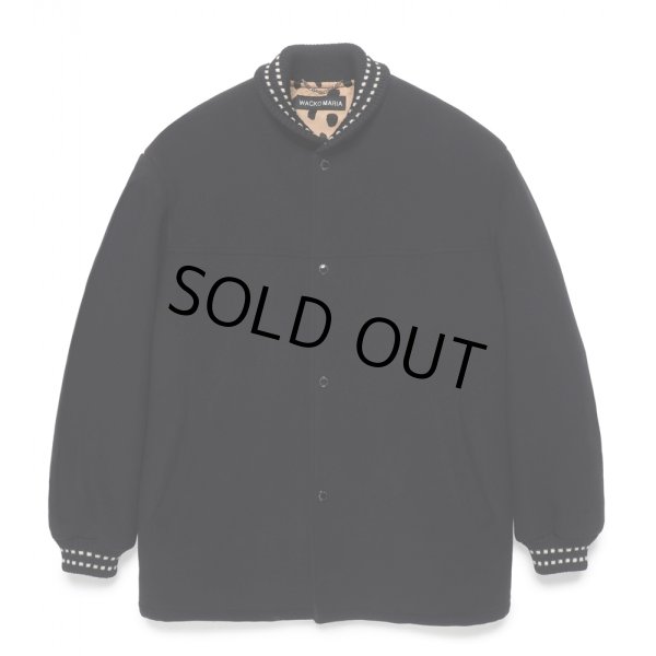 画像1: WACKO MARIA/CAR CLUB JACKET（BLACK）［カークラブJKT-24秋冬］ (1)