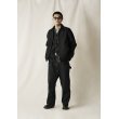 画像8: CALEE/PE MELTON SWINGTOP ＜BLATANT LOCALISM＞（BLACK）［PEメルトンスウィングトップ-24秋冬］ (8)