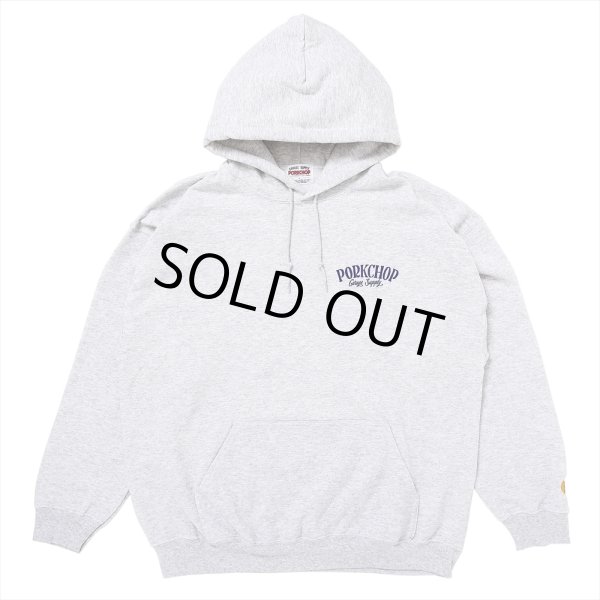 画像2: PORKCHOP/PORK BACK HOODIE（ASH）［プルオーバーパーカー-24秋冬］ (2)