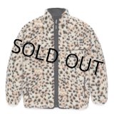 画像: WACKO MARIA/REVERSIBLE LEOPARD BOA FLEECE JACKET（WHITE）［リバーシブルレオパードボアフリースJKT-24秋冬］