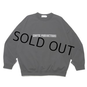 画像: COOTIE PRODUCTIONS/Polyester Ripstop Jersey Crew（Black）［ポリエステルリップストップクルー-24秋冬］