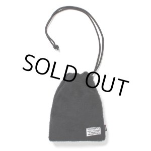 画像: WACKO MARIA/DRAWSTRING BAG（BOA FLEECE）［ドローストリングバッグ-24秋冬］