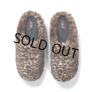 画像: WACKO MARIA/NANGA / SUBU / LEOPARD FUR AURORA WINTER SANDALS（BEIGE）［ウインターサンダル-24秋冬］