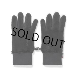 画像: WACKO MARIA/NANGA / FLEECE GLOVES（BLACK）［フリースグローブ-24秋冬］
