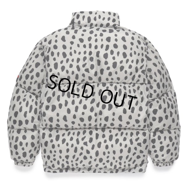 画像2: WACKO MARIA/NANGA / LEOPARD DOWN JACKET（GRAY）［レオパードダウンJKT-24秋冬］ (2)