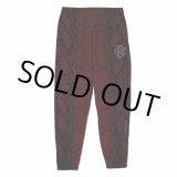 画像: 【20%OFF】BUENA VISTA/TRAINING PANTS PYTHON（BORDEAUX）［トレーニングパンツパイソン-24秋冬］